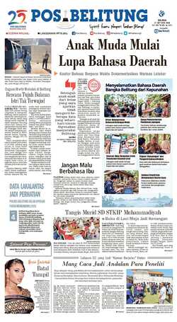Cover POSBELITUNG