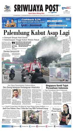 Cover SRIWIJAYAPOST