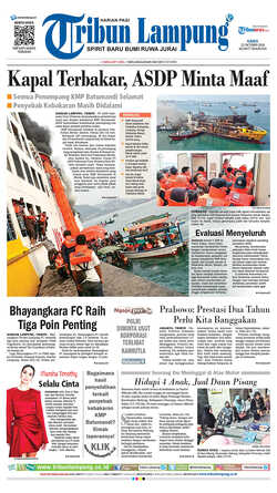 Cover TRIBUNLAMPUNG