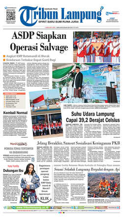 Cover TRIBUNLAMPUNG