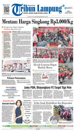 Cover TRIBUNLAMPUNG