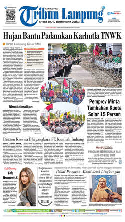 Cover TRIBUNLAMPUNG