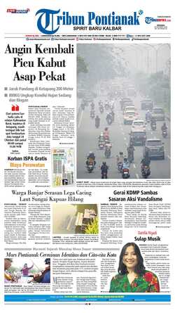 Cover TRIBUNPONTIANAK